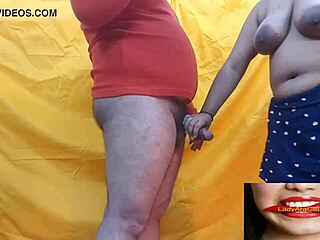 Indian teen enjoys hardcore sex with her stepson's friend