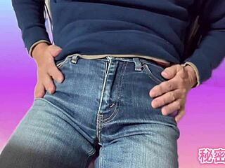 am i a pervert showing my ass in torn jeans during masturbation at secret academy?