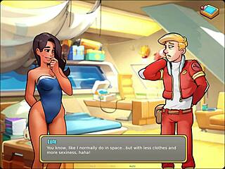 Cartoon porn with an interracial couple in a sauna fix for Lune