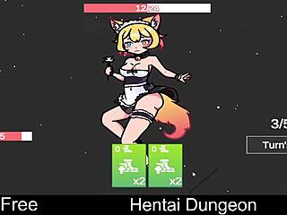 Single player erotic adventure in a dungeon with deck building mechanics and anime style sex scenes