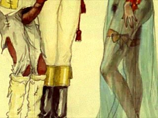 收集复古色情艺术，特色复古卡通和古董风格