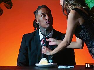 Stunning beauty Gianna devours Jay's juicy BBC with intense passion.