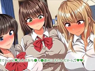 Big cock leads to physical relationships with big-breasted girls