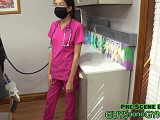 Angel Ramiraz at The cum clinic extraction 6