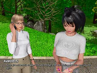 Ripples 32: Clothes Ripped Revealing Big Tits in Sexy Outfit