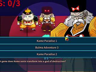 Bulma's Provocative Adventure With Big Tits Androids In Anime Hentai Dating Game