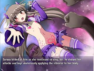 Monstrous sex with humiliation and bondage in anime-style video
