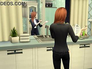 谁知《模拟人生4》有这么骚18+少女户外露阴！