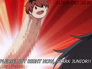 Fern has strong sex in anime porn