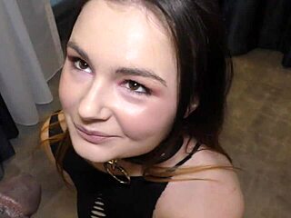 Viven Doll, an interracial babe, gets her first BBC in a homemade video