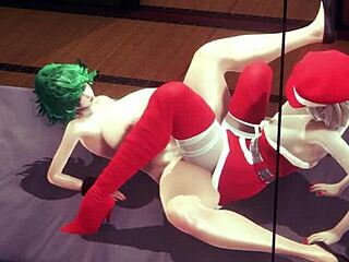 Horny girlfriend enjoys rough sex in Nier hentai video