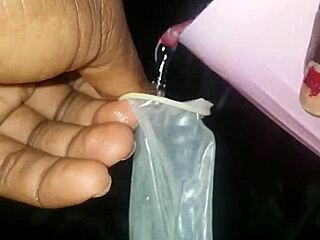 Preparing My Penis With Ice For That Intense Pussy Pounding On Web Chat