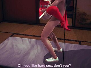 Horny girlfriend enjoys rough sex in Nier hentai video