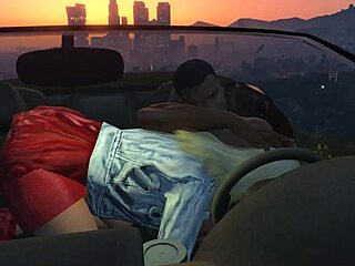 Franklin's Passionate Encounter with Hooker in GTA 5