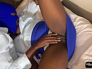 horny college classmates banging hard in homemade doggystyle session