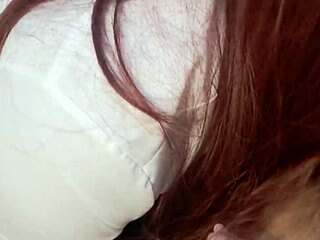 Beautiful woman gets a facial in this video