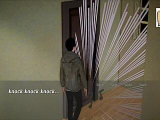 Visual novel game walkthrough on PC