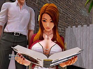 Exploring the harem hotel in game episode 341.