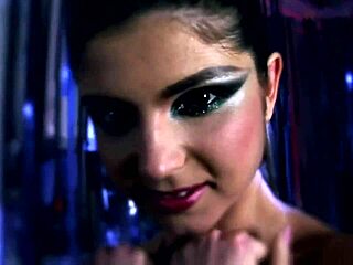 blonde slut in mask sex group