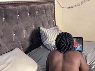 Her Sweet Ebony Pussy Makes Me Cum Twice Intensely