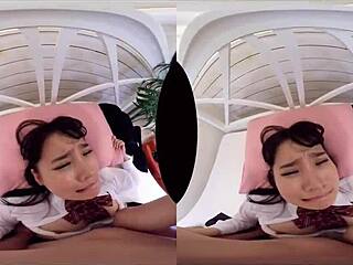 Hey, ever seen Kururugi Aoi in wild 3D VR cosplay sex?