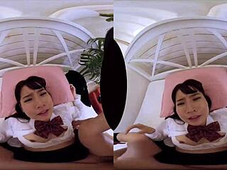 Hey, ever seen Kururugi Aoi in wild 3D VR cosplay sex?