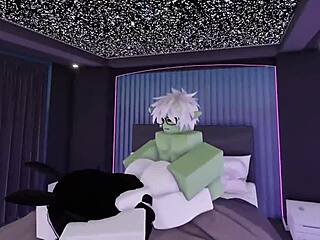 Roblox prostitute's steamy encounter with stranger in game