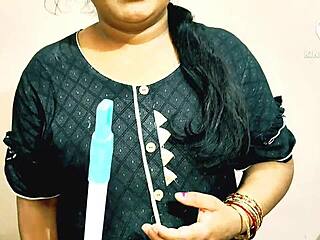 Indian wife takes hardcore ass fucking bent over with shaved pussy