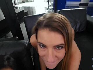 tara ashley licks pussy and ass in doggystyle cum on face