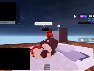 Roblox Slut Spitted by Two Black Futa Monsters?