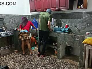 Perverted Neighbor Shows Her Curvy Ass In Uniform While He's There?