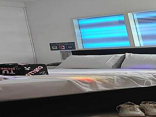 Mature whore cheating on her husband with her little 18+ step-nephew