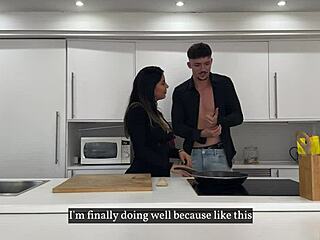 Big Ass Colombian Milf Banged by Boyfriend's Friend at Home