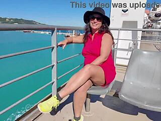 Stepmom's naughty beach trip with stepson becomes a taboo tale