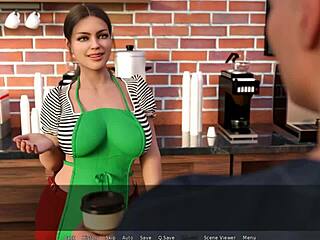 Visual novel with office theme, new part