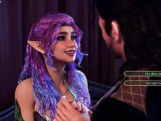 3D game with hot hentai moments and sloppy blowjobs