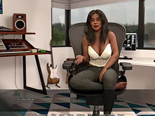 Visual novel with office theme, new part