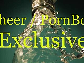 Luna Corazon's big clit and tits toyed with dildo