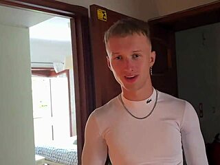 Gay glasses fetish leads to intense POV sex scene