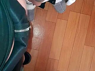 Three sexy teachers in short skirts pleasure themselves after work