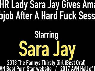 Sara Jay巨乳乳交惊喜爆射