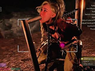 杰玛史密西口交训练，被捆绑的怪物奴隶