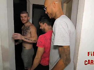 Boyfriend Gifts Girlfriend Double Penetration Leading To Triple Anal Fucking