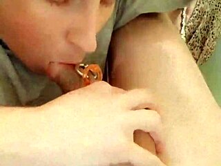 Julia Porn Sucks Herself Off And Swallows Cum In Mouth!