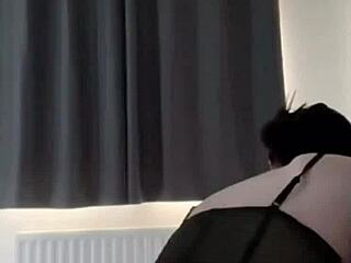 Step Daughter Masturbates While Step Dad Is Next Door.