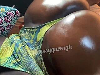 Ebony bbw stepmom caught fucking stepson in motel with stepdad knocking.