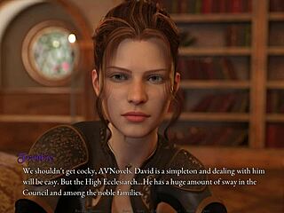 Visual novel game walkthrough for The price of power 71