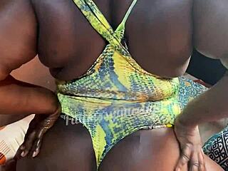 Ebony stepson caught in hot and rough motel affair