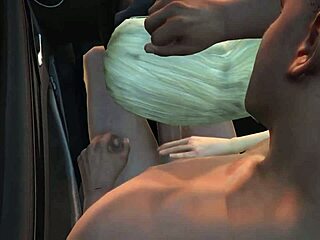 Franklin gets a car sex service in Grand Theft Auto V