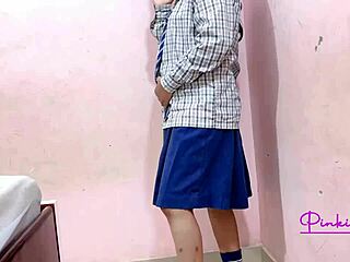 Teacher's cum in mouth after rough anal sex with student